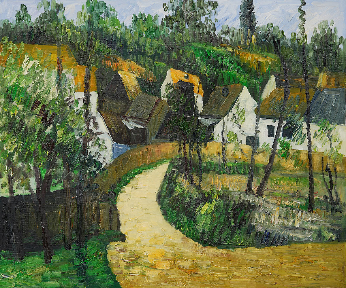 Turn in the Road by Paul Cezanne